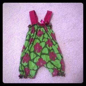 KicKee Pants Pest Hibiscus Romper